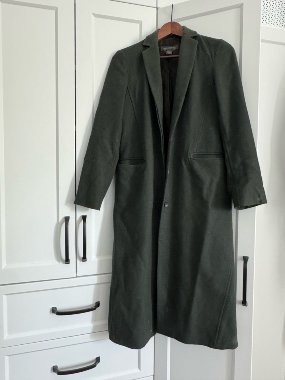Vintage Banana Republic Wool Coat (XS) - Picture 2 of 4